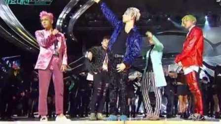 明星台下看bigbang表演,现场氛围燃爆